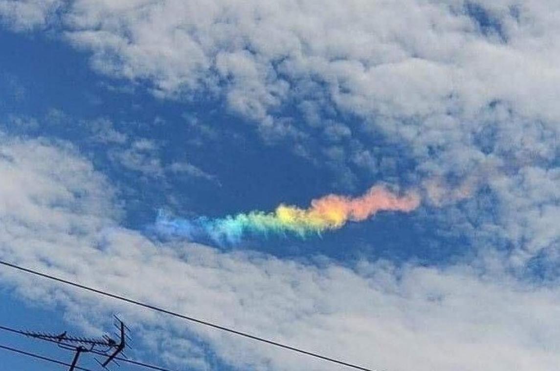 Un magnifique nuage arc-en-ciel observé au Japon - Metrotime