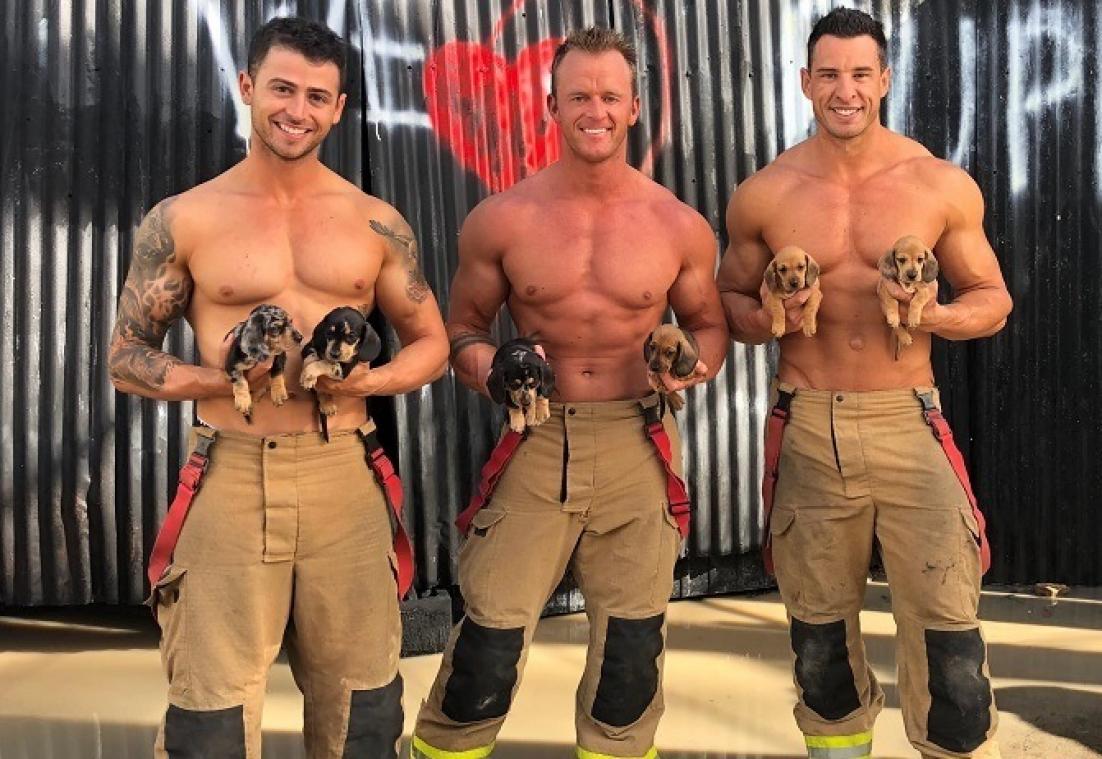 Un calendrier des pompiers… osé ou pas !