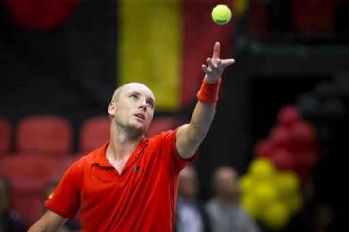 Ethias Trophy de Mons Steve Darcis éliminé au premier tour Metrotime
