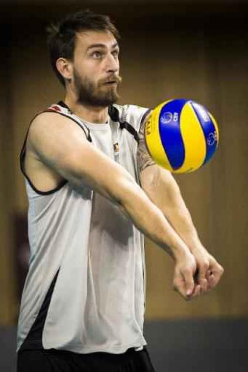 Coupe CEV Trentino, avec Simon Van de Voorde, en finale contre Tours