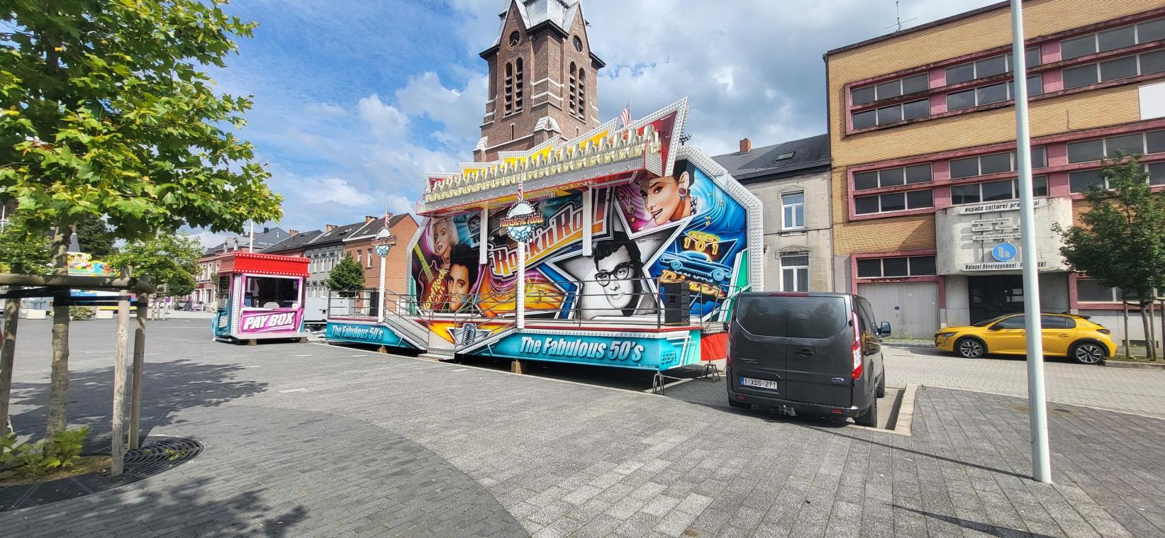 Accident de manège à La Hestre Deux personnes toujours dans un état