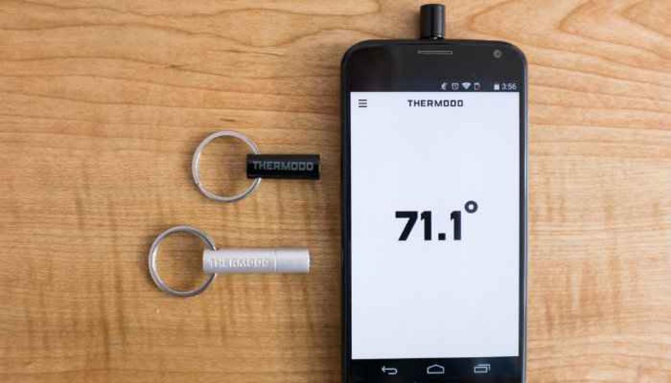 medeklinker Geladen Wacht even Handig: je smartphone kan nu ook een thermometer zijn - Metrotime