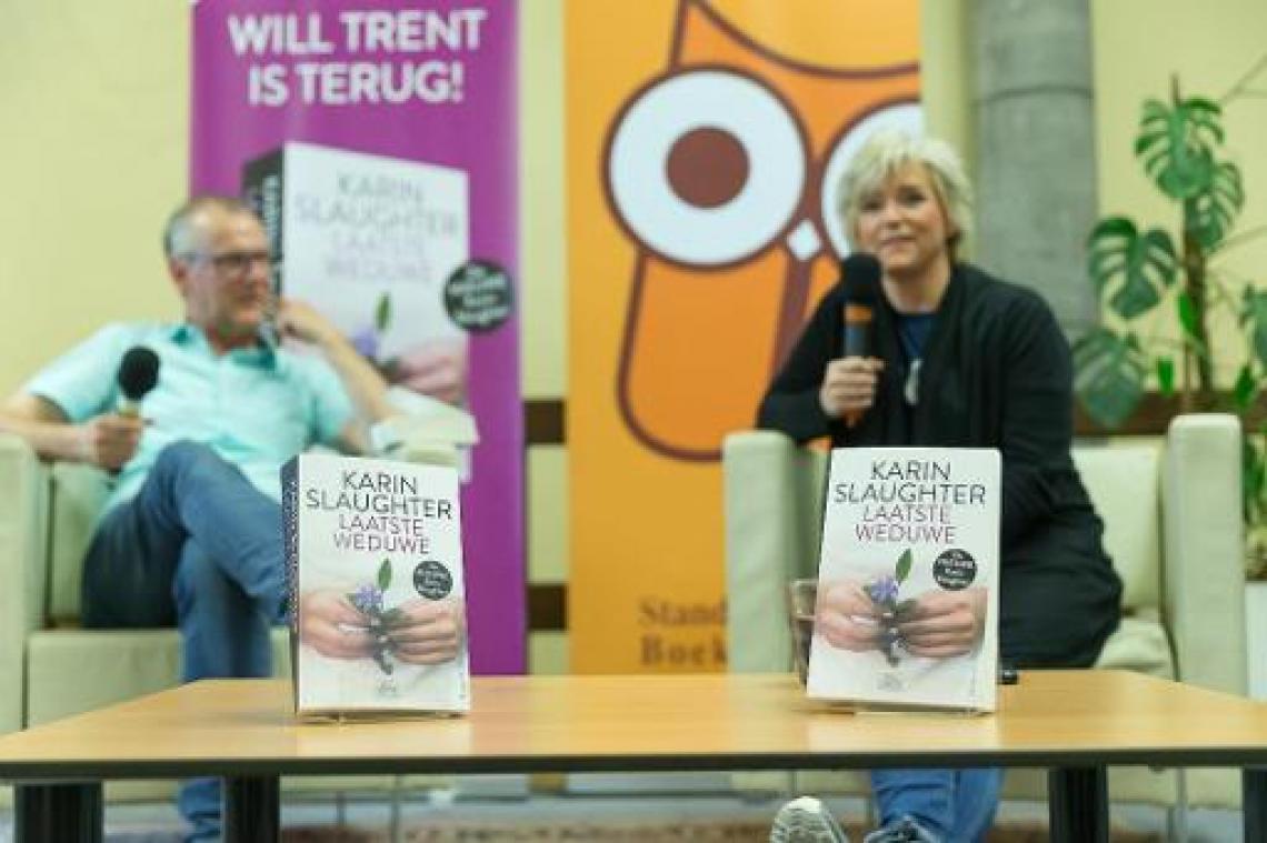 Thrillerauteur Karin Slaughter stelt nieuwste boek voor bij Belgische
