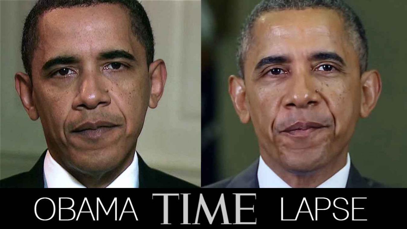 Opmerkelijke time-lapse video laat de gevolgen van het presidentschap