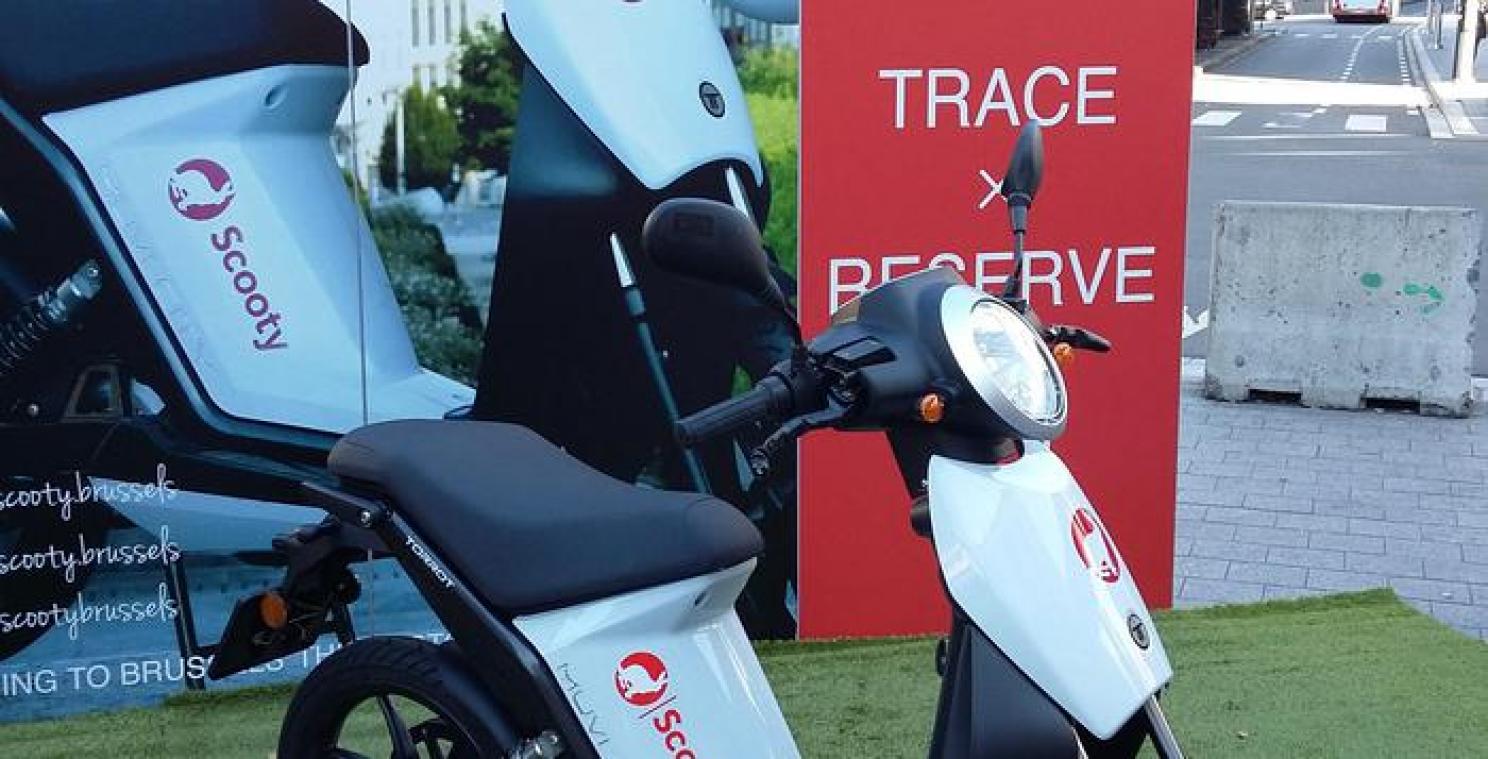 Brussel krijgt elektrische scooters Metrotime