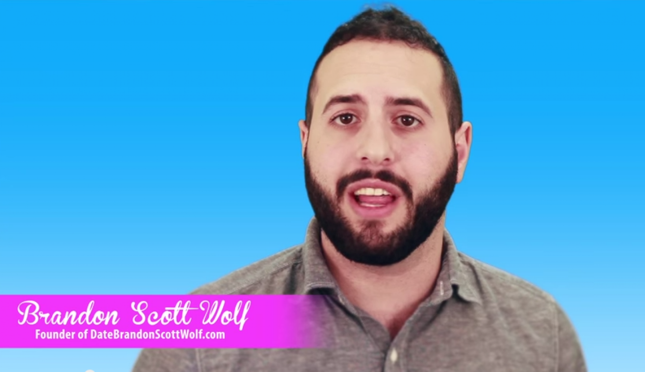 DateBrandonScottWolf.com een datingsite voor en over één man - Metrotime