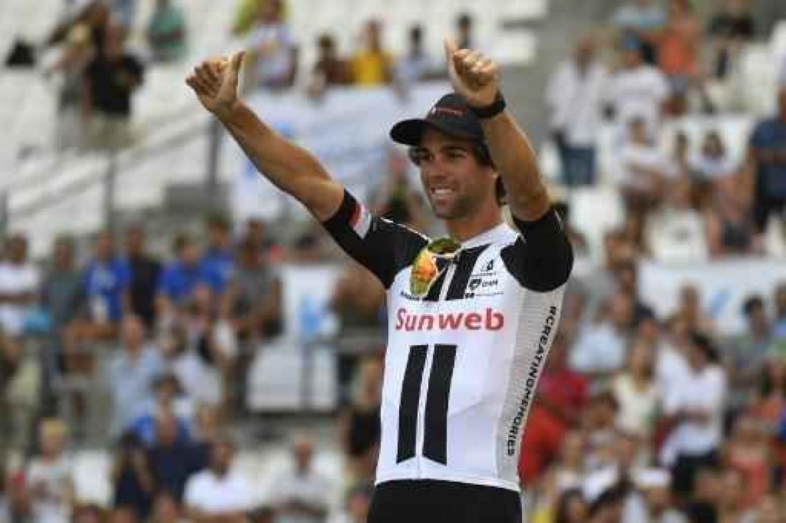 Michael Matthews wint proloog Ronde van Romandië, Campenaerts wordt